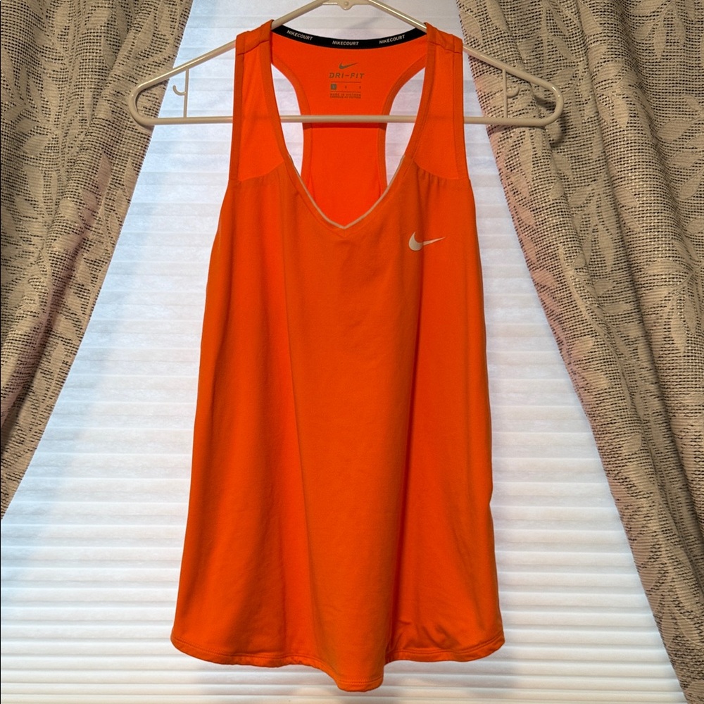 Nike Women's Bright Orange Tank Top